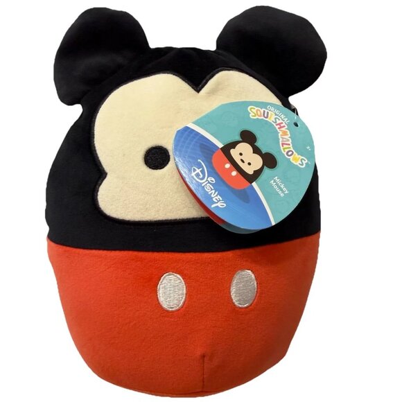 SOLD - Squishmallows Disney Mickey Mouse 8" Plush Pillow Kellytoy New - Picture 3 of 3